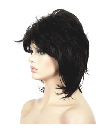 Shop Lydell Short Length Layered Shaggy Synthetic Wig #4 - Trendy & Affordable International Shipping - Buy Online on GoSupps.com