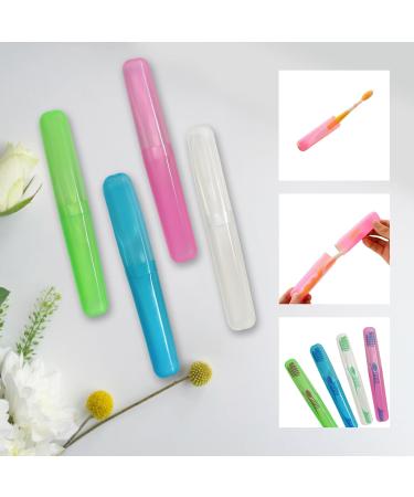 14-Piece Travel Toothbrush Kit - Portable Cases & Protective Covers for Family Trips - Buy Online on GoSupps.com