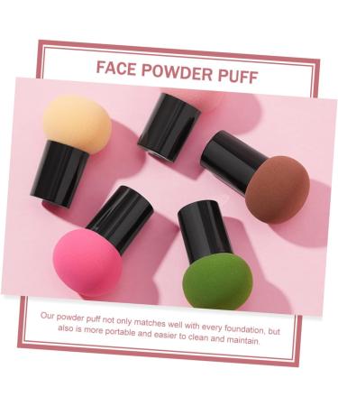 FRCOLOR Simple Puff 20 Sets Mushroom Head Puff Makeup Puffs with Handles Cosmetics Puffs Highlighter Makeup Sponge Safe Puff Powder Puff Beauty Egg Makeup Pad Hydrophilic Polyurethane - Buy Online on GoSupps.com