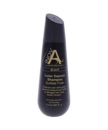 Color Revive & Enhance - Smooth Protection Sulfate-Free Shampoo - Color Deposit Black 11 Fluid Ounce