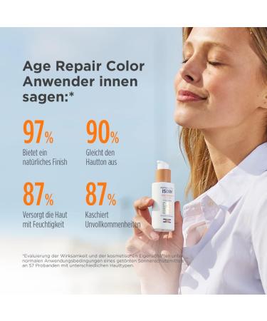 ISDIN FotoUltra Age Repair Color Fusion Water LSF50 - Water-Based Sun Protection for Face | Anti-Aging SPF 50 Natural Coverage (50ml) - Buy Online on GoSupps.com
