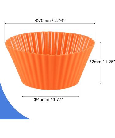 Sourcing Map 25pcs Wax Melt Warmer Liner Silicone - Orange | Candle Scent Melter Accessories | International Shipping Available - Buy Online on GoSupps.com