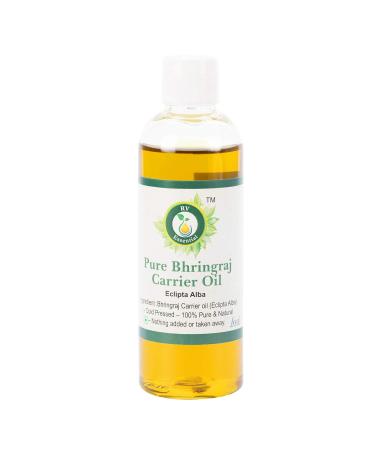 R V Essential Pure Bhringraj Oil 100ml 338oz Eclipta Alba 100 pure and natural rare herb series Pure Bhringraj Oil