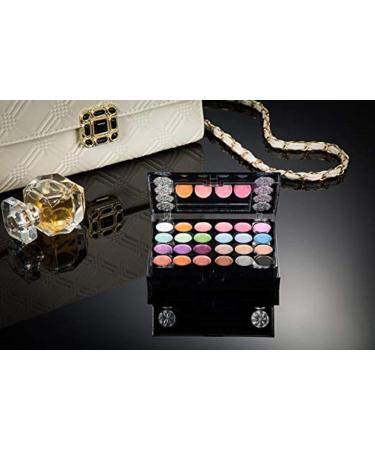 Opportunity Shadow Palette - 37 High-Pigment Colors | Matte & Shimmer Eye Shadows Lip Gloss Blush & Brush Set | Perfect Gift for Girls Festivals & Birthdays - Buy Online on GoSupps.com