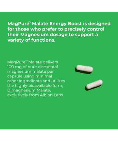 Jigsaw Health MagPure Malate - 120 Capsules for Optimal Magnesium Support - Buy Online on GoSupps.com