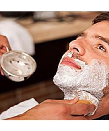 Ruiqas 3 in 1 Shaving Set for Men | Stainless Steel Brush & Soap Dish | Premium Grooming Essentials - Buy Online on GoSupps.com