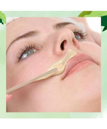 Prouskey 100pc Eyebrow Wax Sticks | Hair Removal Spatulas for Smooth Skin | 88mm Waxing Applicator for Spa & Home Use - Buy Online on GoSupps.com