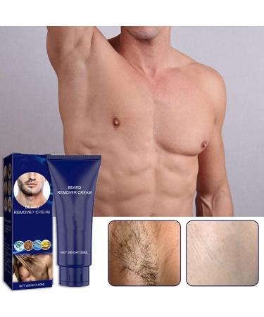 Cr me d pilatoire permanente pour hommes douce et indolore pour le visage les aisselles les jambes et les bras 2pcs - Buy Online on GoSupps.com