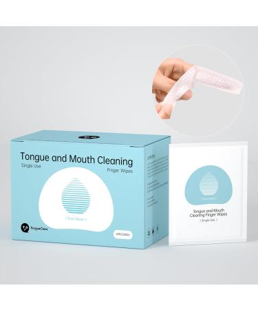 Unflavored Finger Teeth Wipes for Adults 60pcs Oral Brush ups for Teeth Cleaning Deep Cleaning Teeth Wipes Gum Cleanning Teeth Whitening Wipes No Flavor