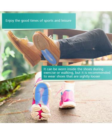 Gel Heel Pillows & Silicone Heel Caps for Pain Relief | Orthopedic Cushions for Heel Spur & Plantar Fasciitis - Unisex Large - Buy Online on GoSupps.com