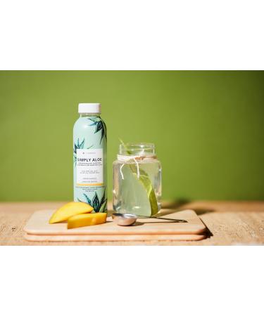 It Works! Simply Aloe - Mango Flavor - 15.2 Fl Oz - Refreshing, Nutritious Drink - Aloe Vera Inner Leaf Juice Concentrate - Supports Healthy Digestion, Nutrient Absorption, and Overall Wellness - Buy Online on GoSupps.com