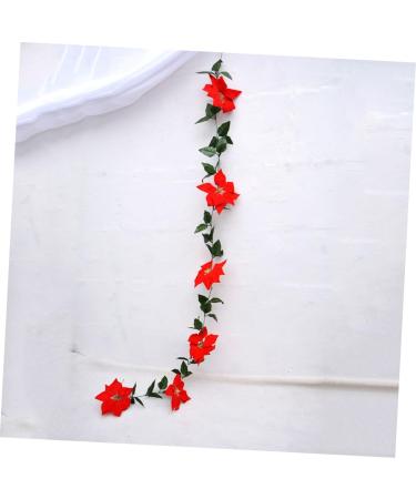 Zerodeko 3pcs String Artificial Flower Garland Decorated Garland Christmas Flower Garland Holiday Garland Office Decorations Christmas Garland Guirnaldas Para Ornament Window Flower Vine As Shownx3pcs mediumx3pcs - Buy Online on GoSupps.com