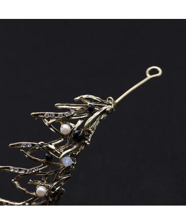 Voarge Crystal Tiara Crown for Bridal & Princess Vintage Wedding Diadem Perfect for Birthdays Proms Showers & Costumes - Buy Online on GoSupps.com