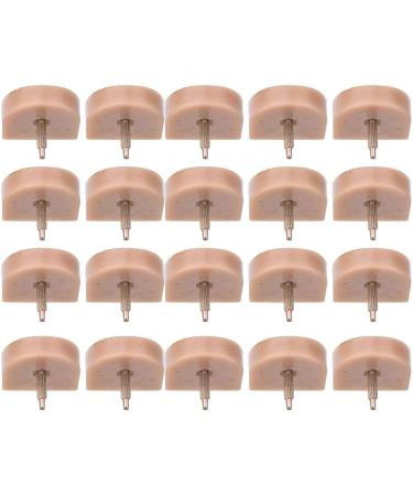 10 Pairs Replacement Peaks for High Heels | U-Shape TPU Tips for Hahnkappen Kits | Durable Heel Nail Cushions in Black & Beige - Buy Online on GoSupps.com