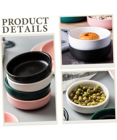 Zerodeko 10 Pcs Sauce Dish Vinegar Dish Oriental Sauce Dishes Dipping Sauce Bowls Stackable Ramekins Dish Porcelain Side Dish Sushi Sauce Dish Flavor Dish Ceramics Japan re-usable 9X9X2.5CMx5pcs Whitex5pcs - Buy Online on GoSupps.com