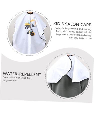Housoutil Children's Barber Cloth Baby Fabric Cloak White Hair - Buy Online on GoSupps.com