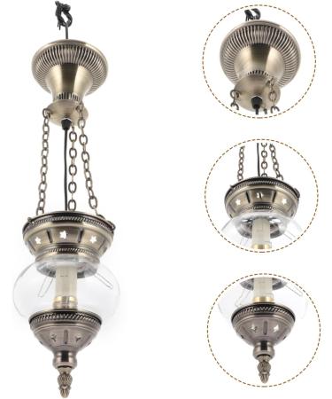 Angoily Ceiling Pendant Lights Dining Room Pendant Light Retro Chandelier Ceiling Light for Restaurant Hanging Light Vintage Chandelier Crystal Chandelier Decorative Pendant Lighting - Buy Online on GoSupps.com