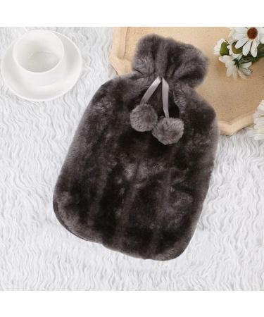 MAIES Hot Water Bottles 2L with Thermal Protection Covers | Removable Plush Winter Hot Water Bottle for Ultimate Comfort - Buy Online on GoSupps.com