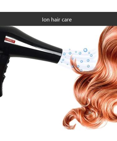 Professional Hair Dryer 2300W AC Motor Negative Ionic Technology Blow Dryer with 3 Heat & 2 Speed Setting and Cool Shot Button Low Noise Hairdryer Concentrator Nozzle Included for Men and Women Small - Buy Online on GoSupps.com