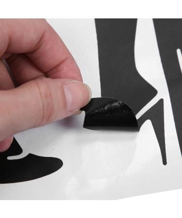 Nail Salon Wall Sticker PVC Vinyl Waterproof Wonderful Nail Art Window Sticker Durable Stylish for Nail Salons Beauty Salons(S) - Buy Online on GoSupps.com