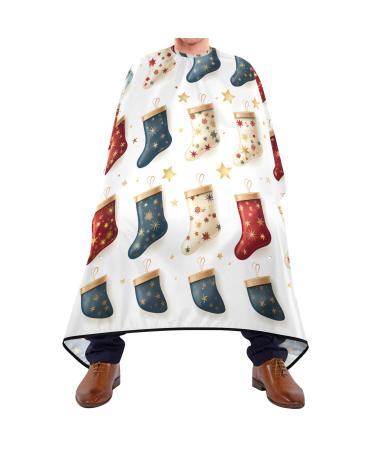 Waterproof Barber Cape -Stocking Pattern 23 Cheetah Haircut Bib for Men Unisex Hair Cutting Cape(8rp1a)