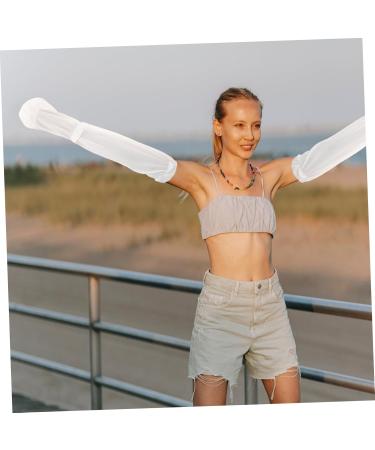 Manchons Bras Uv Larges Soie Glac e Pour Protection Solaire Respirante Et Confortable Pour Conduite Sport Et Activit s Ext rieures - Buy Online on GoSupps.com