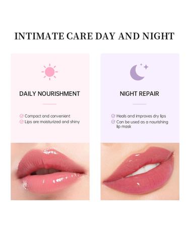 6 Color Hydrating Lip Butter Balm - Moisturizing Lip Repair & Glossy Finish for Women | Lightweight Nourishing Christmas Gift (Pink Sugar - Buy Online on GoSupps.com