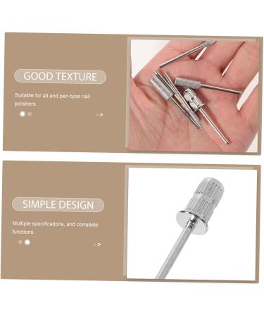BESPORTBLE 3 Sets Nail Polisher Tungsten Steel Nail Drill Bits Electric Nail Drill Electrical Tools Nail Tools Alloy Nail Drill Bits New Grinder Nail Drill Bits Nail Grinding Head - Buy Online on GoSupps.com