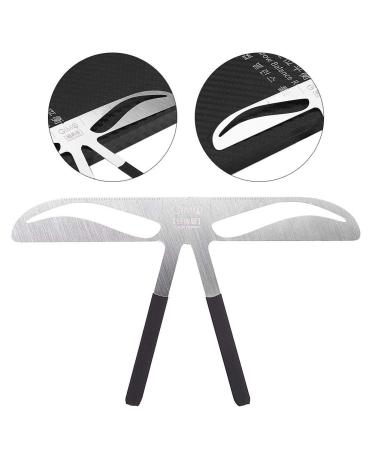 Duevin Eyebrow Template Tool | Precision Positioning for Semi-Permanent Makeup & Microblading | Balance & Symmetry Measuring Slide (03#) - Buy Online on GoSupps.com