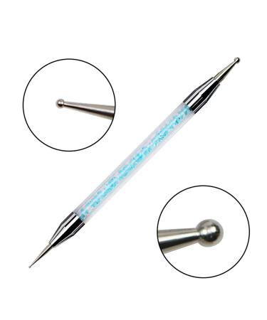 5 Pcs Nail Art Brush Tool Set - Double Ended Embossing Pens for Creative Manicure - International Shipping Available - Buy Online on GoSupps.com