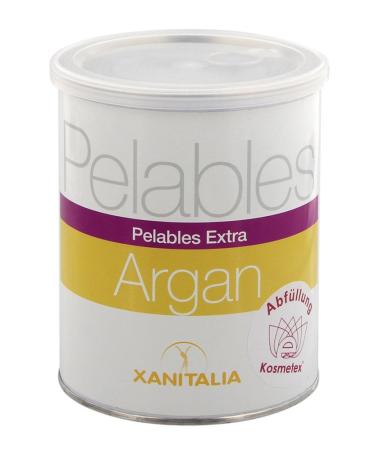 Kosmetex Xanitalia Pelables EXTRA wax can Argan for flexible waxing without fleece strips 800g
