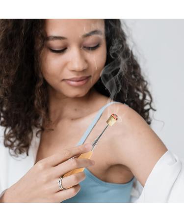 Exceart Moxa Stick Holder - 2st Moxa-Exterender Bamboo & Pine Moxa Burner Stand for Chinese Moxa Sticks - Buy Online on GoSupps.com