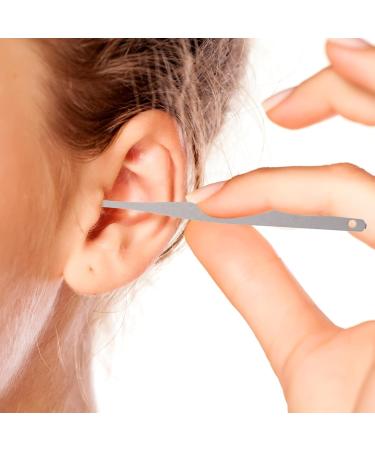 Healvian Earbuds Cleaner - Stainless Steel Ear Spoon Set for Earwax Removal - 3 Sets in PU Case - Ear Clean Supplies - Buy Online on GoSupps.com