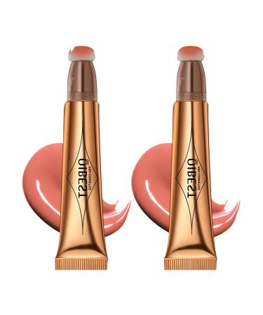 Contouring Blush Stick | Contouring Highlighter Pen | Outlining | Contour Makeup Highlighter | Beauty Bar Waterproof Long Lasting with Cushion Applicator