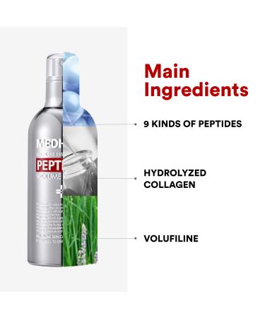 MEDI-PEEL Peptide 9 Volume Essence 3.38 fl.oz. | Anti-Wrinkle Collagen Formula | Korean Skincare - Buy Online on GoSupps.com