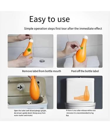 rongweiwang Automatic Toilet Bowl Cleaners Toilets Tank Cleaners Bathroom Deodorant Stain Remover Household Household Products - Buy Online on GoSupps.com