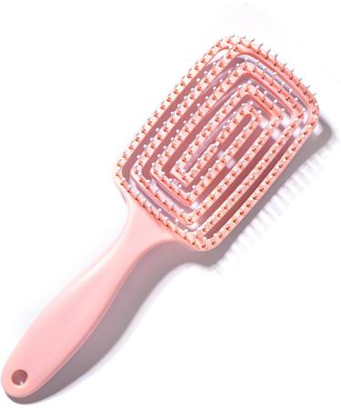 Professional Curved Hairbrush Easy Detangling Vented Hair Styling Comb Home Salon Use - Buy Online on GoSupps.com
