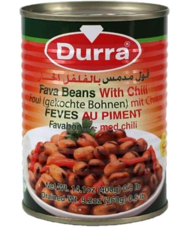 Durra Lot 3x Foul medammes chili bean - Box 400g - Buy Online on GoSupps.com
