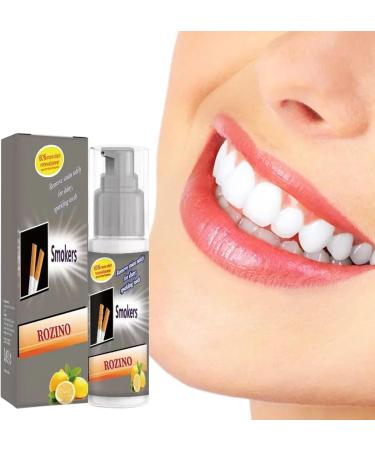 Lemon Toothpaste for Whiter Teeth | 30ml Foaming Lemon Teeth Whitening & Cleaning | Geruwam - Buy Online on GoSupps.com