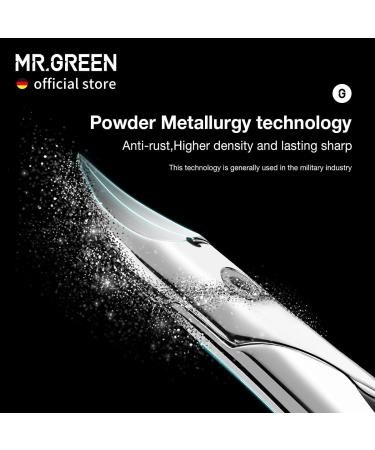 MR.GREEN Splash Resistant Nail Scissors Stainless Steel Nail Clippers for Thick or Hard Ingrown Toenails for Men Women & Elderly (Blue Handle) - Buy Online on GoSupps.com