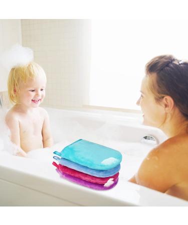 Phogary Microfiber Washing Gloves - 8 Pieces Soft Spa Cloths Reusable Make-Up Remover European Style 15x21 cm 8 Colors - Buy Online on GoSupps.com