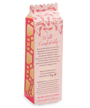 Baublerella Blisters Bee Gone Hydrating Balm | Fragrance Free | 100% Pure Texas Beeswax | Fast-Drying Formula - Buy Online on GoSupps.com