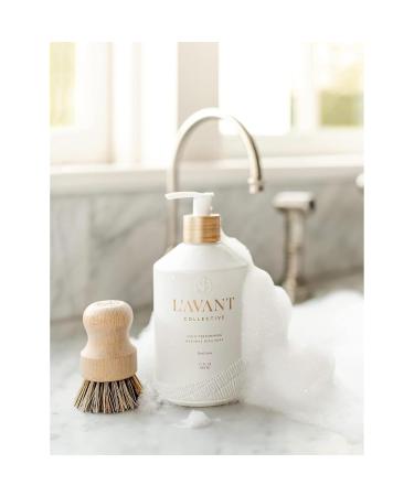 L'AVANT Collective Deluxe Dish & Hand Soap Duo & Elegant Lucite Tray - High Performing Fresh Linen Scent Luxurious Glass Bottles with Plant-Based Formulas Kitchen Essentials Hostess Gifts - Buy Online on GoSupps.com