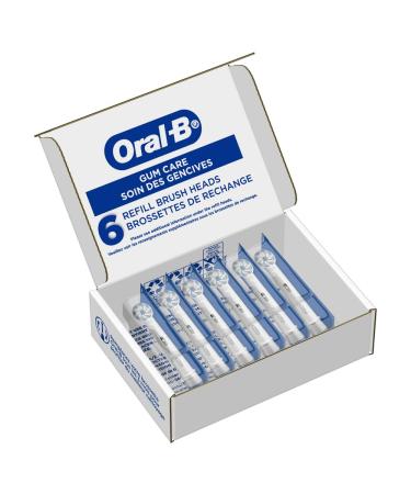 Oral-B Gum Care Electric Toothbrush Replacement Brush Heads - 6 Pack - Buy Online on GoSupps.com