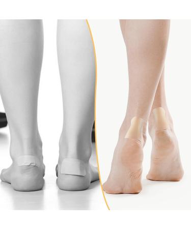 Buy Sibba Heel Pads - 10 Pcs Waterproof Blister Cushions & Bunions Patch | Self-Sticky Hydrocolloid Bandages for Foot Care Travel & Sports - Buy Online on GoSupps.com