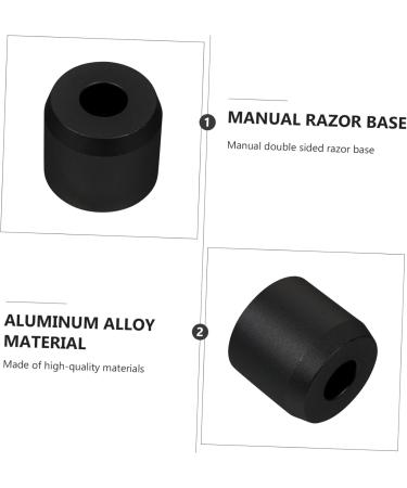 Beaupretty 2 StK Razor Base Stand - Men's Razor & Brush Holder Aluminum Alloy Storage Solution - Buy Online on GoSupps.com