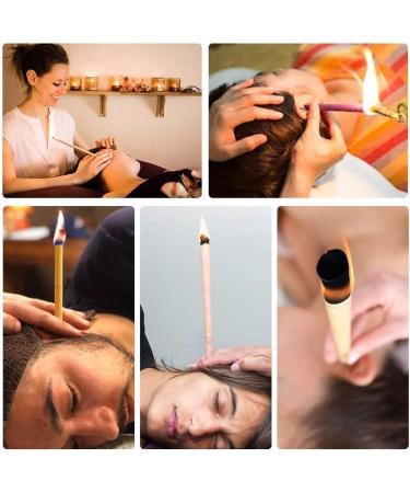 Organic Ear Candles Kit - 16 Pieces Hopi Ear Candles for Relaxation & Ear Care | Aromatherapy & Natural Ear Cleaning - Buy Online on GoSupps.com