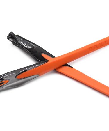 SOODASE 2 Pairs Rubber Replacement Legs for Oakley Crosslink Sweep/Switch Glasses - Clear & Black Frame - Orange/Light Green Upgrade - Buy Online on GoSupps.com