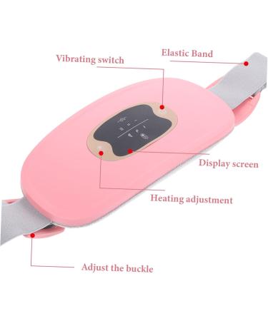 Gleavi Electric Waist Belt with Vibration Massage & Heating - Abdominal Heating Pad for Warmth & Comfort - Buy Online on GoSupps.com