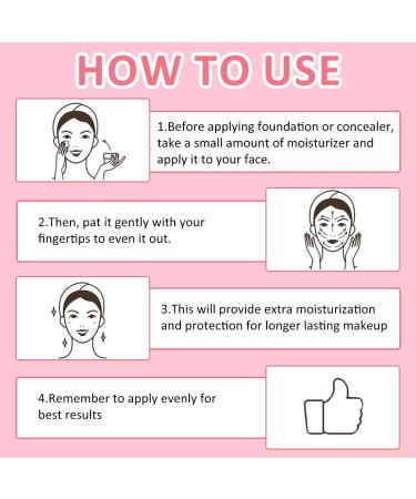 BlumeMeer 2 pieces pore primer gel cream pore filling gel cream pore filling primer for the face suitable for all skin tones keeps your skin radiant shrink pores - Buy Online on GoSupps.com